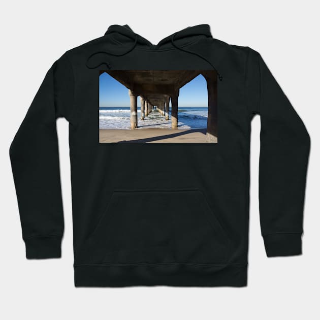 Under the pier. Hoodie by sma1050